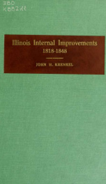 Illinois internal improvements, 1818-1848_cover