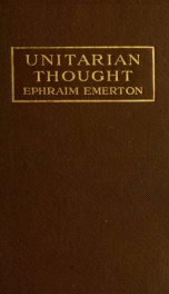 Unitarian thought_cover