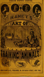 Haney's art of training animals : a practical guide for amateur or professional trainers_cover