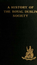 A history of the Royal Dublin society_cover