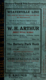 Asheville, North Carolina city directory [serial] v.21(1922)_cover