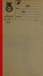 Roster of the survivors of the 86th Illinois volunteer infantry, with the post office addresses as far as known, together with the Proceedings of the reunion held at Peoria, Ill., August 27, 1887_cover