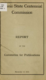Report of the Committee for publications_cover