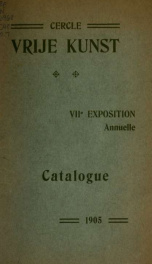 Exposition annuelle : catalogue 7_cover