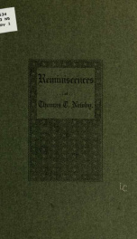 Reminiscences of Thomas T. Newby_cover