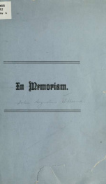 In memoriam: remarks on the life and character of General Samuel L. Williams_cover