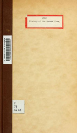 History of the Redman farm, so called, and of the title thereto, situate in Canton, Norfolk County, Massachusetts_cover