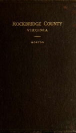 A history of Rockbridge County, Virginia [electronic resource]_cover