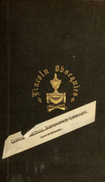 Obsequies of Abraham Lincoln, in the City of New York, under the auspices of the Common Council 2_cover