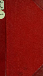 Proceedings at the ... annual Lincoln dinner of the National Republican club, in commemoration of the birth of Abraham Lincoln .. 8_cover