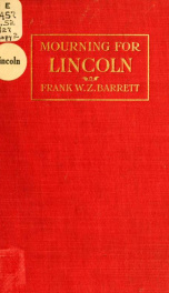 Mourning for Lincoln 1_cover