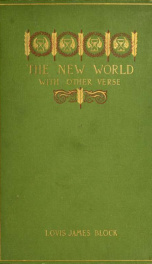 The New world, with other verse_cover