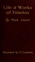 Fénelon, his life and works_cover