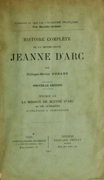 Histoire Complete de la Bienheureuse Jeanne d'Arc 2_cover