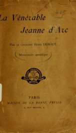 La vénérable Jeanne d'Arc_cover