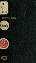 Oration on the death of Abraham Lincoln_cover