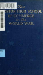 The Boston High School of Commerce in the world war_cover