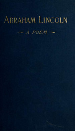Abraham Lincoln, a poem 1_cover