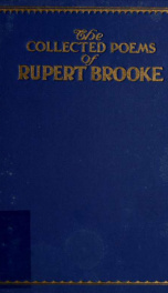 The collected poems of Rupert Brooke_cover