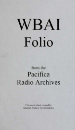 WBAI folio May/Jun-95_cover