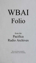 WBAI folio Nov/Dec-93_cover