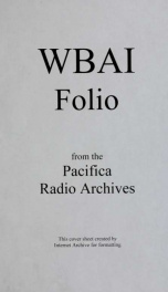 WBAI folio May/Jun-93_cover