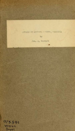 Annals of Augusta County, Virginia Supplement_cover