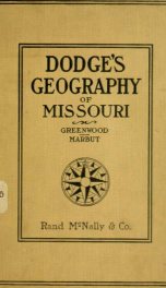 Dodges' geography of Missouri_cover