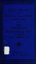 Christian doctrine of God 12_cover
