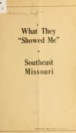What they "showed me" in southeast Missouri_cover