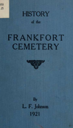 History of the Frankfort cemetery_cover