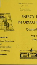 Energy Research Information System quarterly report 1976 V. 1 NO. 3_cover