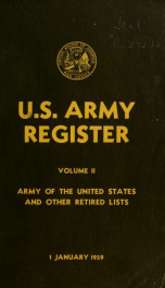 Official army register for .. 1959- v. 2-3_cover