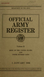 Official army register for .. 1956- v. 2_cover