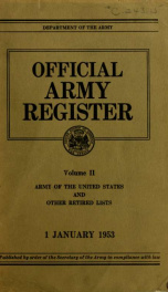 Official army register for .. 1953- v. 2_cover