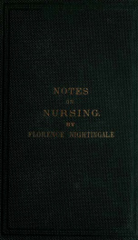 Notes on nursing : what it is, and what it is not_cover