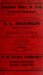Wilmington, N.C. directory [serial] v.13(1919/1920)_cover