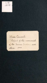 Report on the memorials of the Seneca Indians and others, accepted November 21, 1840, in the Council of Massachusetts_cover