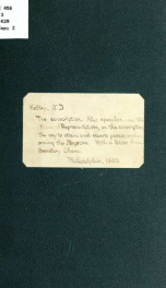 The conscription : also speeches of the Hon. W.D. Kelley, of Pennsylvania, in the House of Representatives, on the conscription, the way to attain and secure peace, and on arming the negroes. With a letter from Secretary Chase_cover