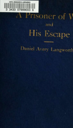 Reminiscences of a prisoner of war and his escape_cover