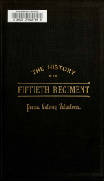 History of the Fiftieth regiment, Penna. vet. vols., 1861-65_cover