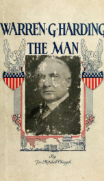 Warren G. Harding--the man 2_cover