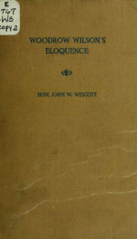 Woodrow Wilson's eloquence 2_cover