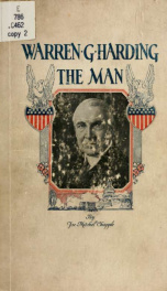 Warren G. Harding--the man_cover