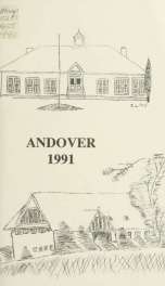 Report by the selectmen of the town of Andover, for the year ending . 1991_cover