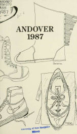 Report by the selectmen of the town of Andover, for the year ending . 1987_cover