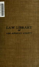 A selection of cases on the law of extraordinary legal remedies, including mandamus, quo warranto, prohibition, certiorari, procedendo and habeas corpus;_cover