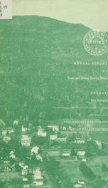 Report by the selectmen of the town of Andover, for the year ending . 1967_cover