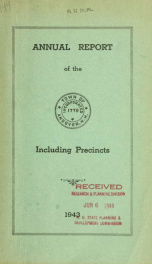 Report by the selectmen of the town of Andover, for the year ending . 1943_cover