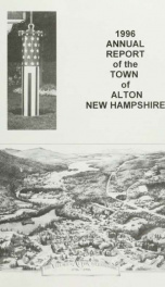 Report of the financial standing of the Town of Alton for the fiscal year ending .. 1996_cover